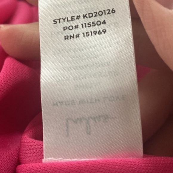 Lulu’s Hot Pink Long Sleeve Ruched Open Back Mini Dress - Picture 5 of 16